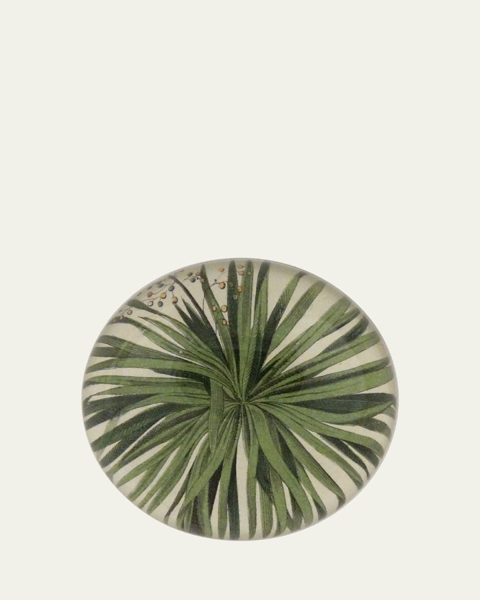 Palm Detail Dome Paperweight